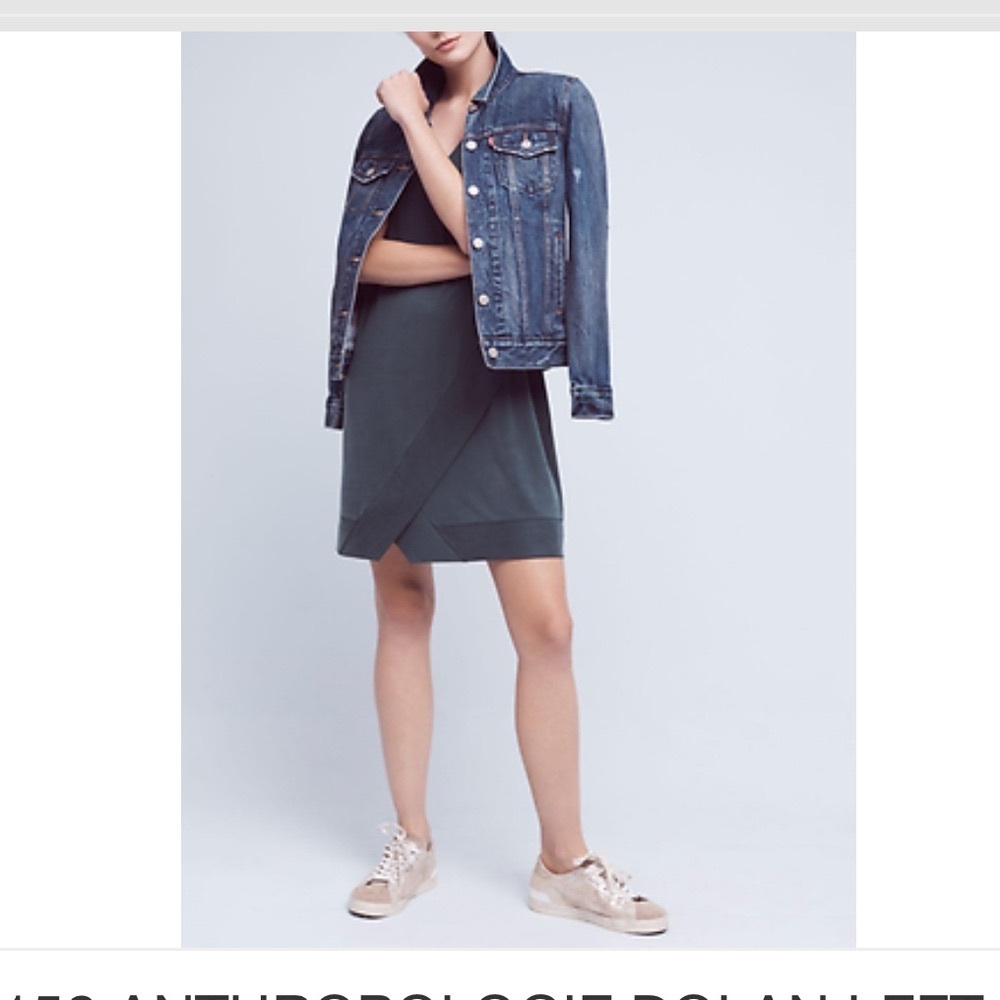 NWT Anthropologie Left Coast grey Dolan dress